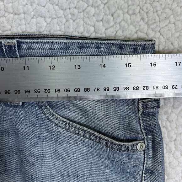 Adriano Goldschmied Jeans Men’s 30R (Actual 32x33) Blue Everett Slim Straight - Picture 11 of 14